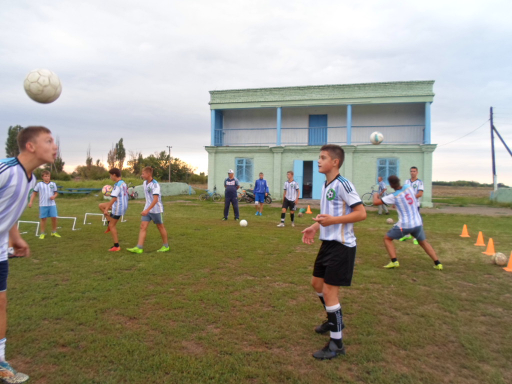 футбольный урок